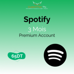 Compte Spotify Premium 3 mois