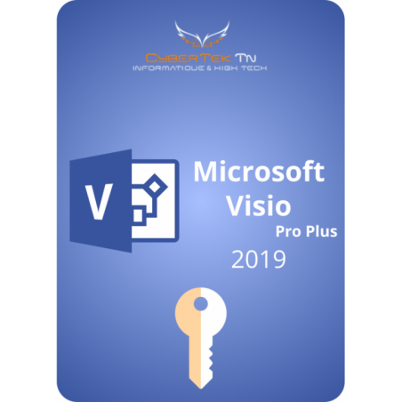 Clé Microsoft Visio 2019 Professional Plus