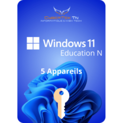 Microsoft Windows 11 Education N Cd Key 5 Appareils Retail