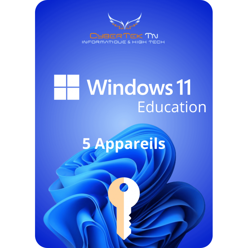 Microsoft Windows 11 Education Cd Key 5 Appareils Retail