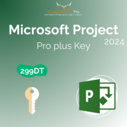 Microsoft Project 2024 Clé Professional BIND – Windows Only